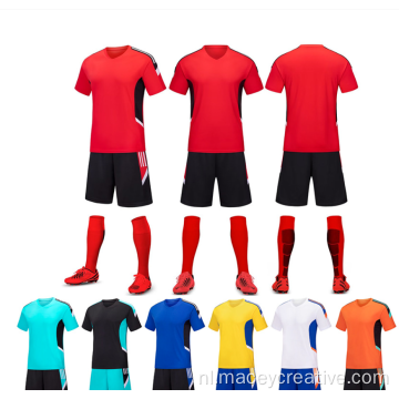 Promotie voetbalsjersey sublimatie voetbaluniform